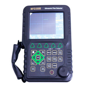 Mitech MFD350B dijital ultrasonik kusur dedektörü aralığı 0-6000mm 4MHz çift düz prob ile 45 ° 60 ° 70 ° dönüştürücü C9-C5 kablo - Product Image 1