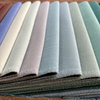 Tissu de velours givré teinture et Brozing pour rideau et canapé tissu fabricant Chine usine fendiA