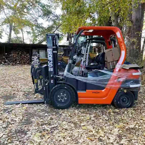 Everun-carretilla elevadora diésel de 3 toneladas, máquina hidráulica de jardín pequeño, de importación, nuevo, precio - Product Image 2