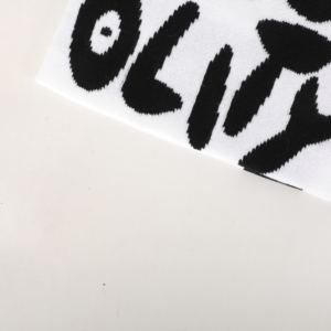 Bonnet jacquard avec impression graphique personnalisée, casquette en tricot avec étiquette tissée, bonnet d'hiver unisexe en acrylique, casquette hip-hop - Product Image 5