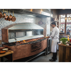 Restaurant Copper Grill, grill turc traditionnel, grill en cuivre - Product Image 3