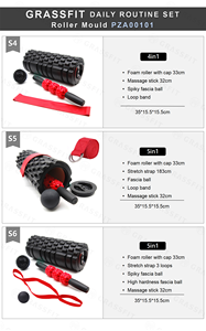 5 In 1 Rol Busa EVA Inti Berongga Portabel dengan Topi untuk Terapi Fisik Latihan Harian Yoga Pelepasan Myofasical - Product Image 3