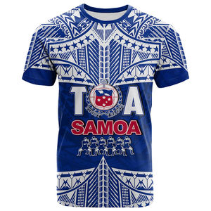 New Toa Samoa Rugby <strong>Clothing</strong> <strong>Manufacturers</strong> on Sale Custom Print Round Neck Polyester Plus Size T-shirt for Men - Product Image 1