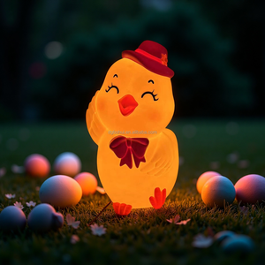 ตุ๊กตาไก่น่ารักสำหรับตกแต่ง LED ในเทศกาลอีสเตอร์ - Product Image 3