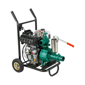 3 inch 12HP 195F double impeller high pressure pump diesel water pump water spray pump