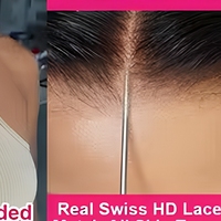 Perruque de cheveux humains naturels vietnamiens sans colle 13x6 HD Lace Front Body Wave Noir Naturel pour Femmes
