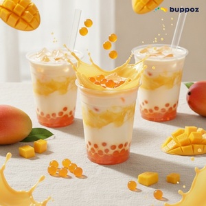 ไข่มุกมะม่วงไต้หวันแบบแตกในปาก ได้รับการรับรองฮาลาล สำหรับตกแต่งขนมหวาน - Product Image 5