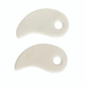 กระดานความงามสีดำธรรมชาติหยินหยางเครื่องนวดปลาหยินหยางเครื่องนวดปลากัวหยก - Product Image 2