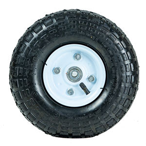 Roulettes d'équipement médical à haute élasticité de 10 pouces noyau absorbant les chocs capacité de charge de 200kg fer en plastique nouveau pour la vente au détail - Product Image 1