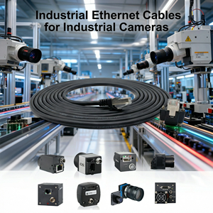 8-контактный M12-X RJ-45 3 м SF/UTP Cat 5e Cat 6A сетевые кабели связи - Product Image 3