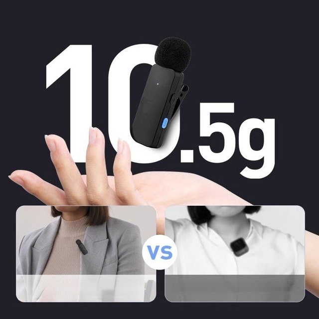 For V4 One-to-Four Wireless Microphone Mobile Phone Camera Live Streaming Lapel Type Noise Reduction Professional Audio