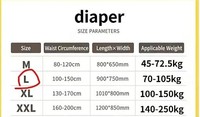 Popok Dewasa Sekali Pakai Harga Terjangkau, Lembut, Bernapas, dengan Saluran Pencegah Kebocoran 3D, Bahan Kain Non Woven untuk Pasien