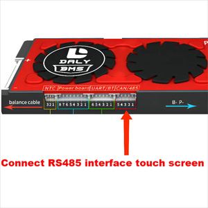 Daly hiển thị cảm ứng & UART cho thông minh BMS <span class=keywords><strong>PCB</strong></span> <span class=keywords><strong>board</strong></span> 4.3 inch <span class=keywords><strong>LCD</strong></span> màn hình cảm ứng nhôm CE ROHS chứng nhận - Product Image 6