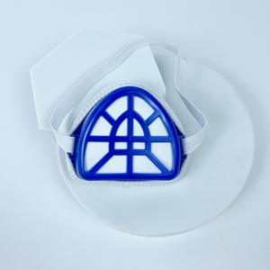 Masker debu bingkai kayu plastik <span class=keywords><strong>Respirator</strong></span> industri portabel untuk lukisan konstruksi pelindung Anti polusi - Product Image 1