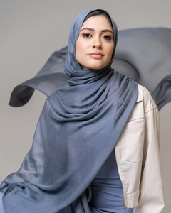 2025年夏秋新作無地イスラム教徒女性ショール赤ちゃん縫い目シングルステッチビスコースヒジャーブ竹モーダルヒジャーブスカーフショール - Product Image 3