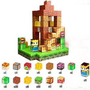 My World Cubo Magnetico per Bambini, Blocchi da Costruzione Magnetici Esplorazione della Foresta Fai da Te - Product Image 2