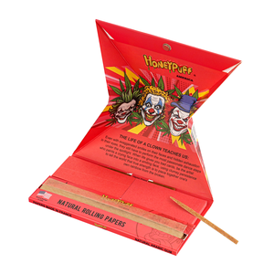 110mm x 44mm Kingsize <b>Rolling</b> Papers with Filter Tips Wood Pulp Paper Clown Series Smoking Accessories - Product Image 3