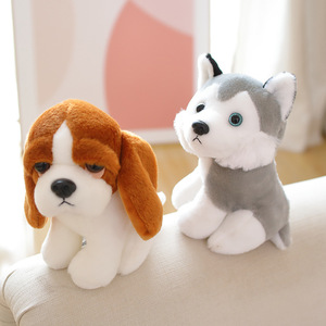 Machine à griffes personnalisée 7'' pour animaux en peluche, adorable chien en peluche réaliste - Product Image 5