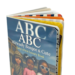 Servicios de impresión de libros de cartón para niños personalizados de fábrica, libro de cartón grueso para niños - Product Image 4