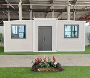 Moderna Casa Vacanze sul <span class=keywords><strong>Lago</strong></span>, Impermeabile e Durevole, con Sistema Idrico Elettrico Preinstallato, Casa Espandibile a Doppia Ala - Product Image 6