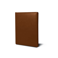 Organisateur de bureau en cuir PU, porte-documents efficace, classeur à anneaux, porte-documents, couleurs personnalisées, logo pour le bureau