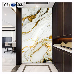 Easy Install Pvc Marble Sheet <strong>Bamboo</strong> Charcoal Board for Home <strong>Wall</strong> Decoration Cheap Pvc <strong>Wall</strong> Board - Product Image 1
