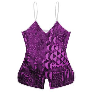 Prezzo all'ingrosso stile tropicale hawaiano <span class=keywords><strong>donna</strong></span> <span class=keywords><strong>oversize</strong></span> canotta Shorts sera festa Sexy tuta di alta qualità - Product Image 6