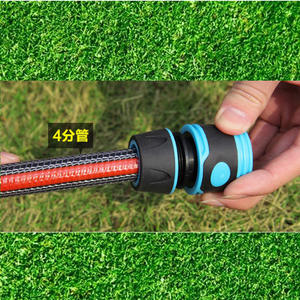 Raccord rapide en plastique pour tuyau d'arrosage de jardin, irrigation goutte à goutte, encapsulation flexible, installation facile, tuyau en vrac - Product Image 5