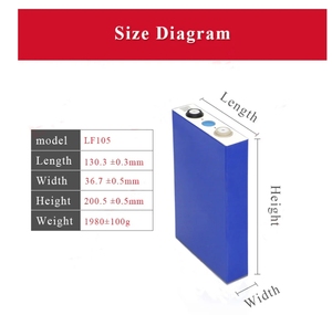 3.2v 100Ah Prismatic Lithium Ion Battery Cell 105Ah 280Ah 300Ah 304Ah 310Ah Lithium Ion Batteries 105Ah 280Ah Battery - Product Image 4