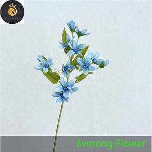 Flores artificiales de Grado Superior Evolvulus Nuttallianus Roem.et Schult. Flores Azules Decorativas Decoración Exterior E Interior - Product Image 5
