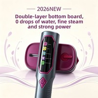 Défroisseur Vapeur Portable Mini 1600W avec Écran Tactile LCD, Fer à Vapeur Électrique pour Vêtements, Idéal pour la Maison et les Voyages