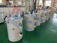 Transformateur monophasé Daelim Supply 10 kVA avec sorties 220 V, 380 V, 110 V, 440 V, 480 V, entrée 35 kV, types conventionnel et CSP
