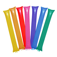 Bâtons gonflables de soutien personnalisés avec logo Thunder Cheer, bruiteurs pour concerts, fournitures de fête de carnaval, prix d'usine, 100 pièces