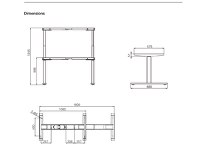 โครงโต๊ะทำงานปรับระดับความสูงได้ JIECANG รุ่นคลาสสิก สำหรับคอมพิวเตอร์ แบบนั่ง-ยืน ตามหลักสรีรศาสตร์ - Product Image 6