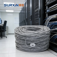 Câble réseau LAN Ethernet haute vitesse 8 cœurs 4 paires Cat5e Cat6 Cat6a Cat7 Cat8 pour intérieur et extérieur