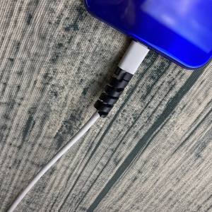 Silicone Spiral Cable <b>Protector</b> USB Charging Cord Organizer Flexible Anti Break Cable Sleeve for <b>Phone</b> Accessories - Product Image 5