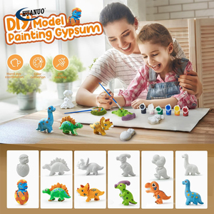 Ensemble d'artisanat pour enfants Kit de <span class=keywords><strong>peinture</strong></span> en <span class=keywords><strong>céramique</strong></span> Peignez vos propres Figurines en <span class=keywords><strong>céramique</strong></span> Kit de <span class=keywords><strong>peinture</strong></span> DIY Paster Painting - Product Image 2