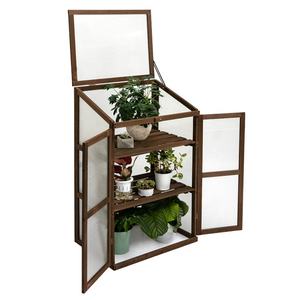 Jardinières à empiler sur piédestal suspendu multifonction, plantation de fraises, Pot de plante blanche, support noir - Product Image 2