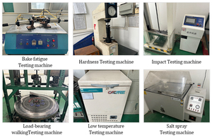 Rueda Giratoria para Cama de Hospital VIMA, 3 Pulgadas, PVC Azul, con Bloqueo, Rueda para Carro Médico con Freno - Product Image 4