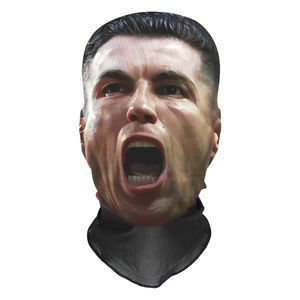 Promi-Spaß-Druck Vollgesichts-Atembare Sturmhaube Digital Bedruckte Skimaske aus Polyester für Partys und Feiertage - Product Image 2