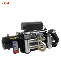 Treuil électrique tout-terrain 12V 24V 12000 Lbs pour pick-up et VTT - Grande Vente