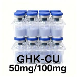 Jiueco GHK-CU 99% <b>Copper</b> Peptide <b>Powder</b> CAS 89030-95-5 CAS 49557-75-7 Cosmetic Raw Materials - Product Image 1