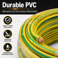 Fil électrique en cuivre BV BVR de première qualité, 2,5 mm, 4 mm, ignifuge, câble de construction pour câblage de studio