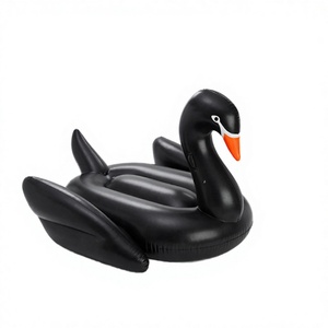 Isla Flotante Inflable Gigante con Forma de Flamenco, Flotador de PVC para Piscina, para Uso en Exteriores y Resorts - Product Image 3