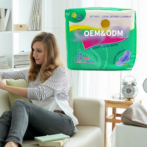 Produits d'hygiène féminine en fibre de bambou Toujours bon marché Serviettes hygiéniques ultra propres Serviettes de toilette saveur menthe Serviettes hygiéniques - Product Image 2