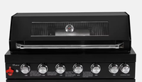 Barbecue de haute qualité en acier inoxydable 304 avec brûleurs durables et bac de récupération des graisses pour jardin, cuisine et extérieur – Vente en gros usine