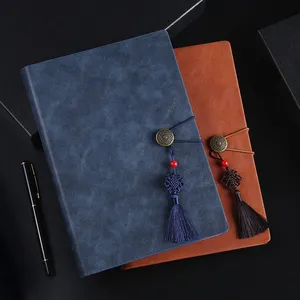 Factory Direct Promotion Custom Planner <strong>Notebook</strong> A5 Size Hardcover Journal 100 Sheets Leather Printed Paper Journal <strong>Notebook</strong> - Product Image 1