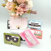 Cassettes audio personnalisées avec logo, enregistreur de messages années 60, carte de vœux sonore personnalisable pour anniversaires et remises de diplômes