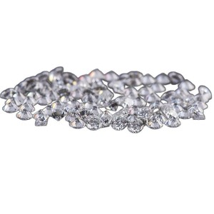 Moissanite Round Brilliant Cut 0.8-2.9mm Super White Lab Created Gemstone For Jewelry Making - Product Image 5