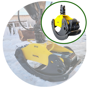 Rotador con Garra para Manejo de Materiales Forestales, Bell Logger con Pinza para Troncos - Product Image 1